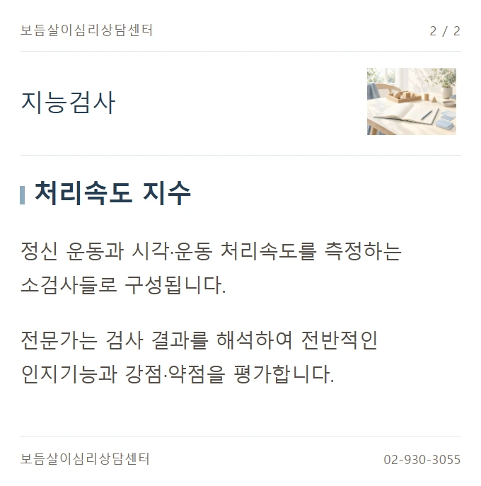 지능검사 안내 2