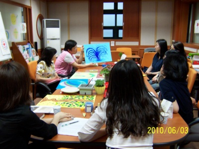 평촌고등학교 교사 만다라 워크샵 관련 사진