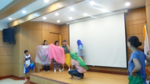 조손 프로젝트 전시 연극치료 관련 사진