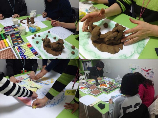 성북교육청 교원힐링치유 사업 집단미술치료